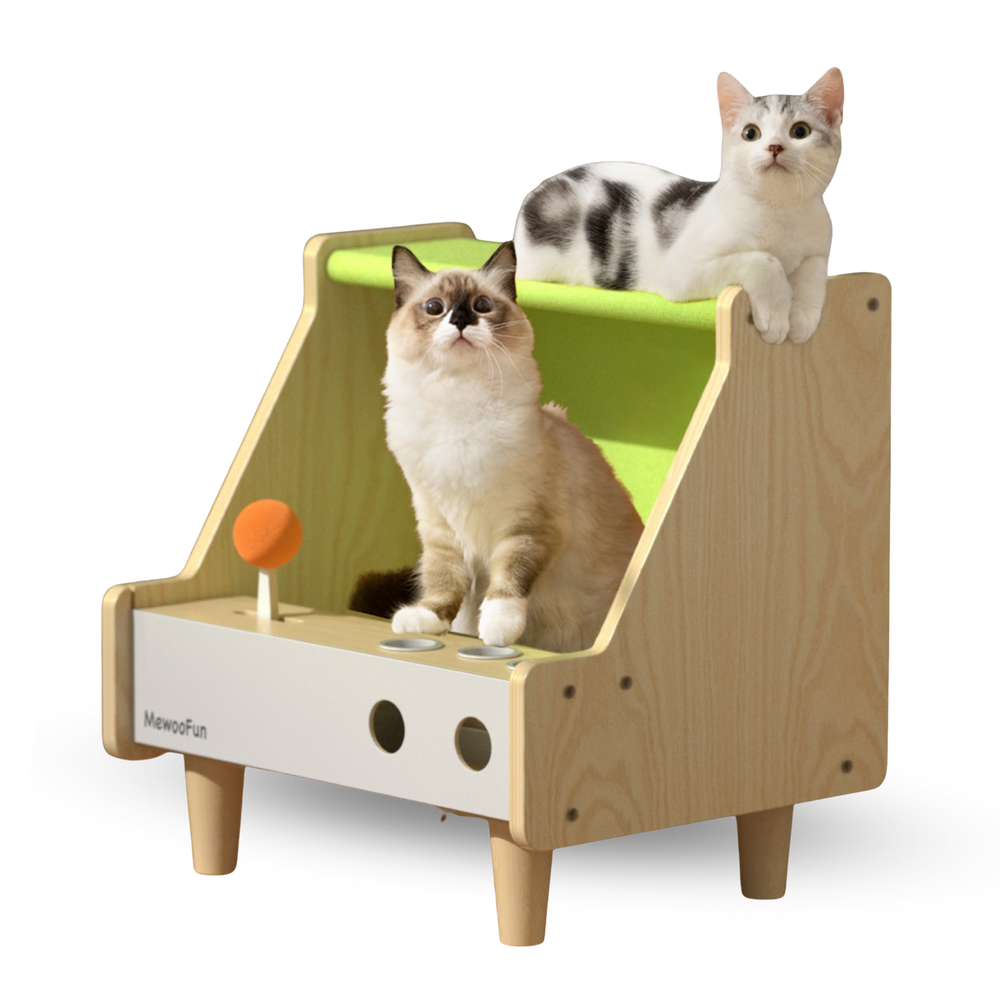 MEWOOFUN喵乎汪也 貓貓遊戲彈珠台 | Game Machine Style Cat House PET