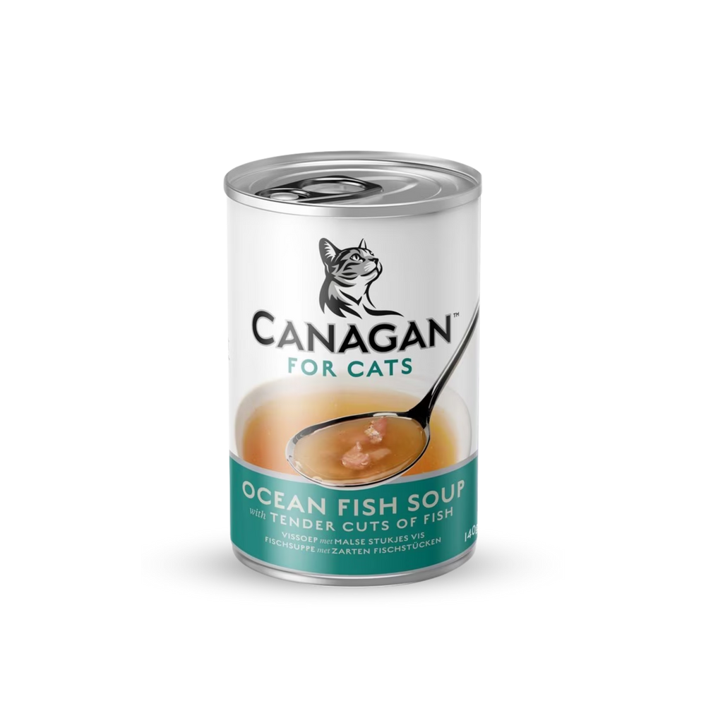 Canagan Cat Soup - Mixed Flavours | 140g x 6 cans | 貓湯 - 混合口味 PET