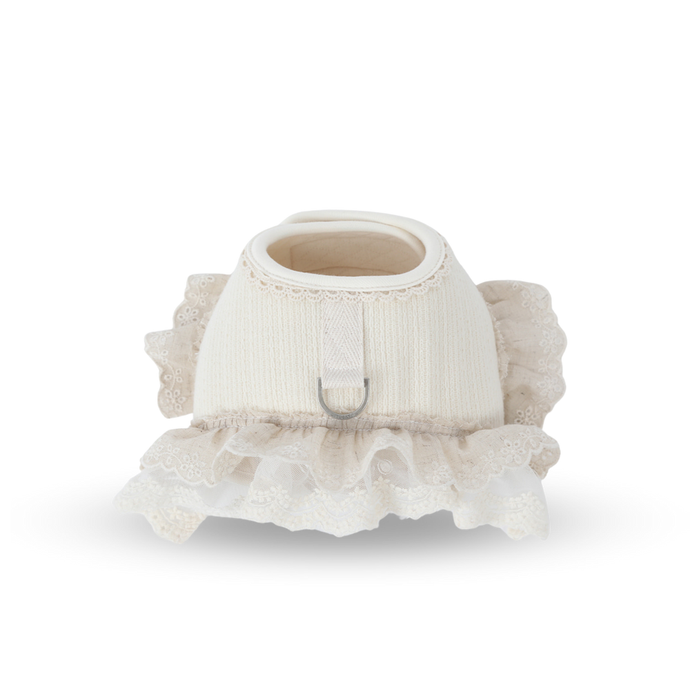 RITOGATO Organic Philly Frill Harness | 寵物蕾絲邊胸背帶 RITOGATO