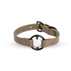 Biothane Collar 豪利特水晶項圈 - Martini Olive(Howlite)