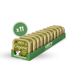 LILY’S KITCHEN Organic Wet Food for Dogs (Mixed Flavours) | 有機犬用主食罐 (11件裝混合口味)