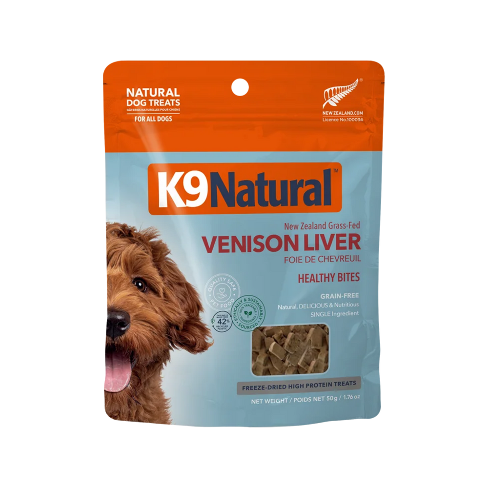 K9 Natural - Venison Liver Healthy Bites Dog Treats K9 Natural