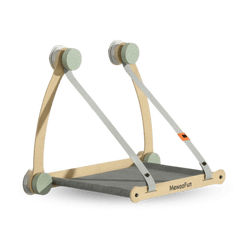 MEWOOFUN喵乎汪也 雙吊帶貓吊床 - 灰色 | Cat Window Perch - Grey - PET