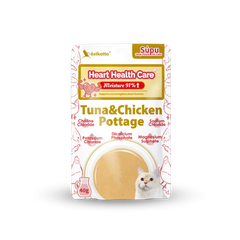 astkatta Heart Health Care Tuna & Chicken Pottage 40g x 1 / 6 / 12 / 24packs | 心臟健康護理 吞拿魚雞肉濃湯 ástkatta