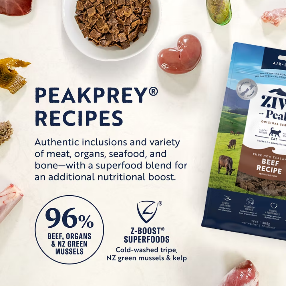 ZIWI Air-Dried Beef For Cats | 風乾貓糧-牛肉配方 Ziwi