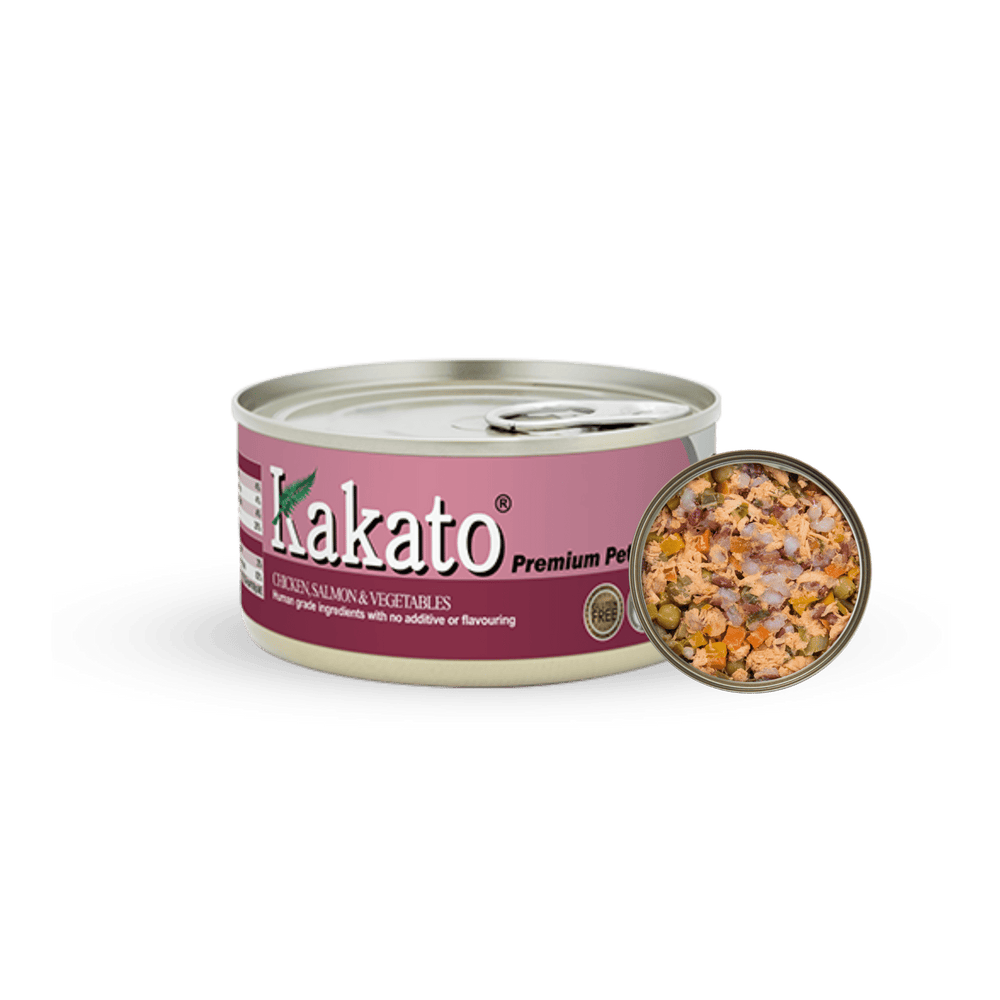Kakato Chicken, Salmon & Vegetables | 170g x 48tins - PET