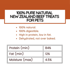 CRIUS 100% Beef Tendon Slices - PET