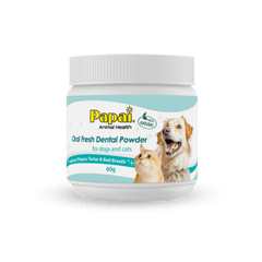Papai Oral Fresh Dental Powder for Dogs & Cats - PET