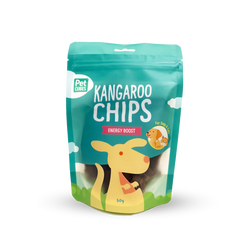 Pet Cubes Kangaroo Chips - Treat For Dog & Cat | 袋鼠肉乾 (50g) pet cubes