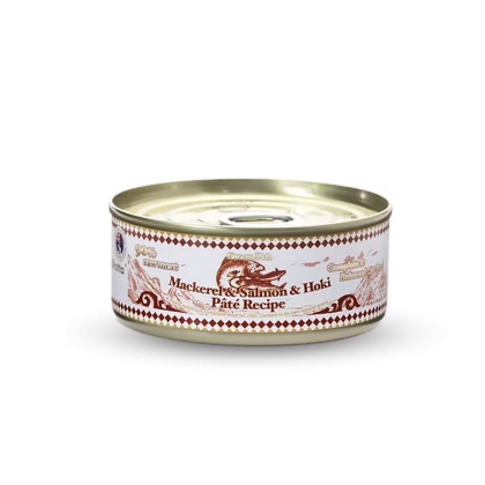 astkatta Ocean Fish ((Mackerel & Salmon & Hoki Pate Recipe) 80g/180g | 純淨天然肉醬主食罐 澄海系列 深海極粹 鯖魚+三文魚+紐西蘭藍鱈魚 80g/180克 ástkatta