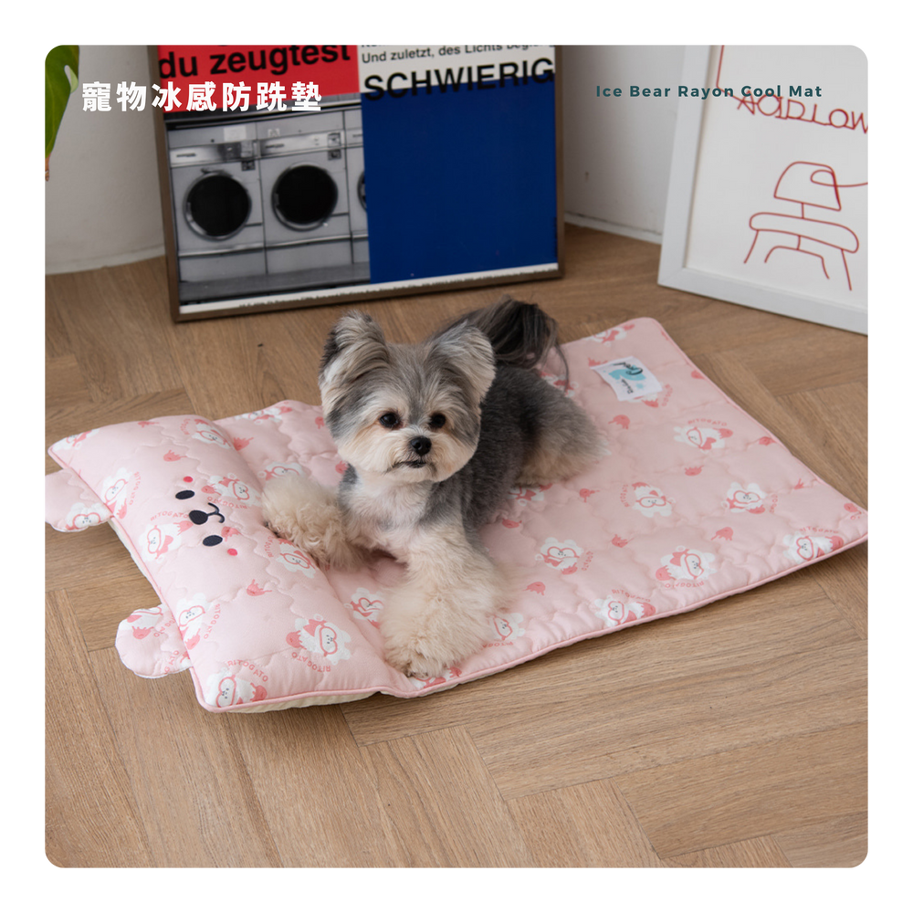 RITOGATO Ice Bear Rayon Cool Mat | 寵物冰感防跣墊 RITOGATO