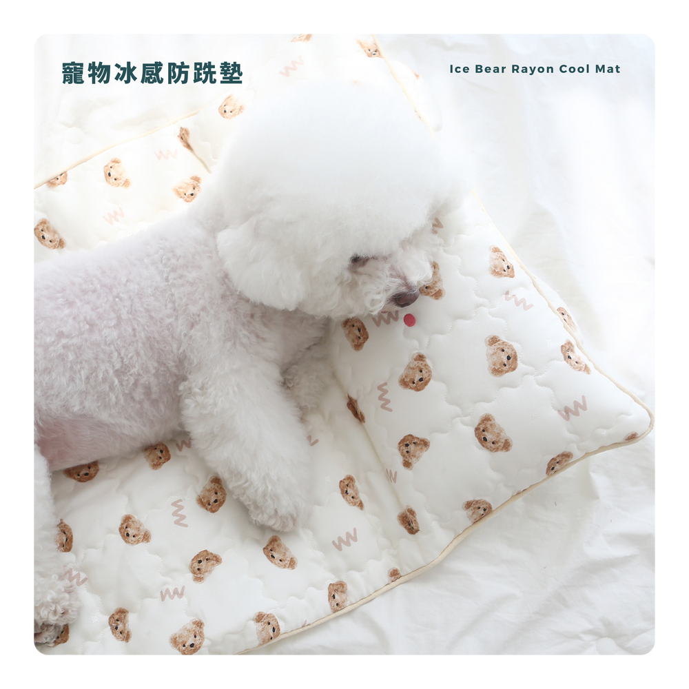 RITOGATO Ice Bear Rayon Cool Mat | 寵物冰感防跣墊 RITOGATO