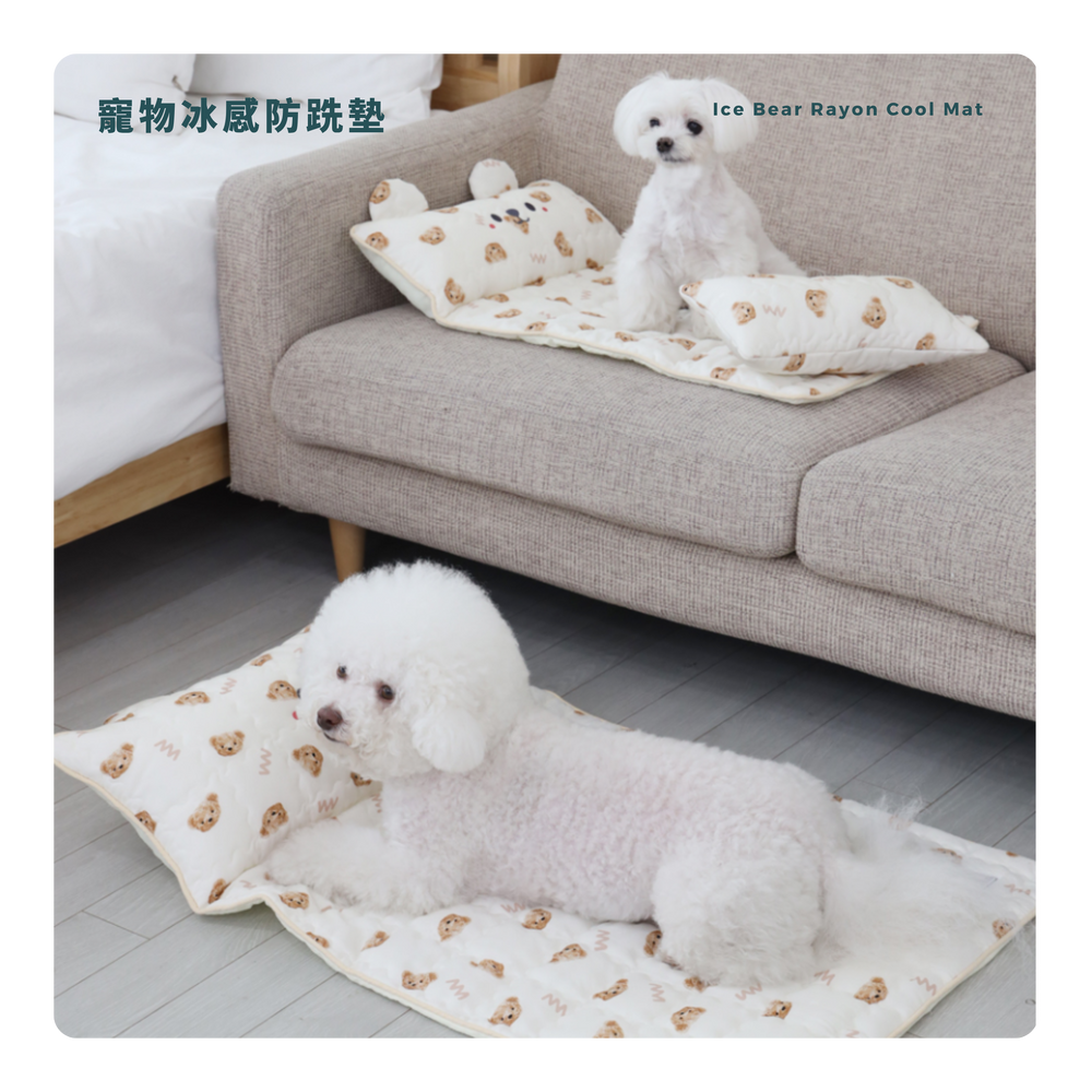 RITOGATO Ice Bear Rayon Cool Mat | 寵物冰感防跣墊 RITOGATO