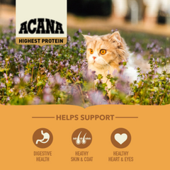 Acana Highest Protein Wild Prairie Dry Cat Food | 最高蛋白野草原乾貓糧 ACANA
