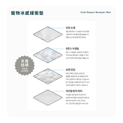 RITOGATO Cool Rayon Bumper Mat | 寵物冰感緩衝墊 RITOGATO