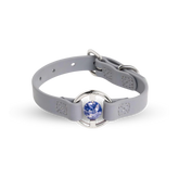 Biothane Collar 方鈉石水晶項圈 - Sea Lavender(Sodalite) MERCI