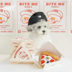 BITE ME Petperoni Pizza Toy - PET
