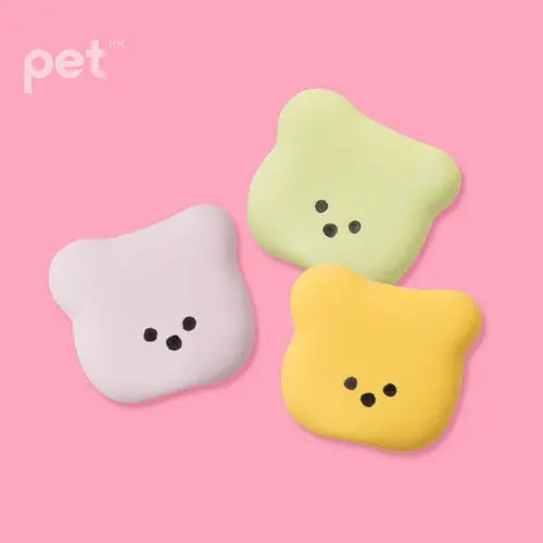 BITE ME Big Face Jelly Bear Latex Toy (3 pcs) Bite Me