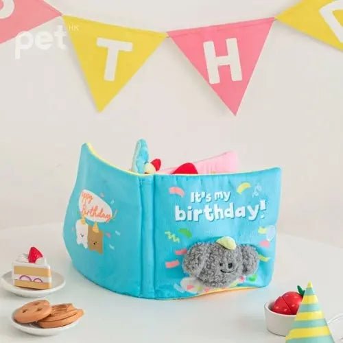 BITE ME My Birthday Book Nosework Pet Toy - PET