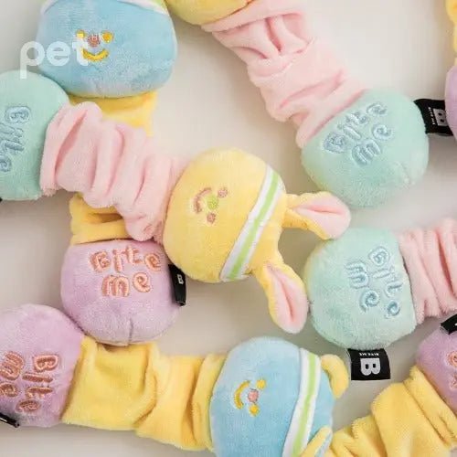 BITE ME Stretchy toy - Bear/Rabbit (squeaky) - PET