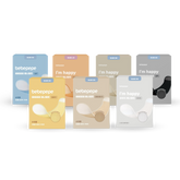 Bebepepe Male Reusable Diaper in six colors with reusable diaper refill pads packaging set