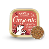 LILY’S KITCHEN Organic Wet Food for Dogs-Organic Dinner for Puppies | 有機幼犬雞肉特餐 LILY’S KITCHEN