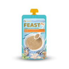 Astkatta FEAST Complete Puree - Pure Mackerel Astkatta - Feast 鮮肉盛宴營養主食肉泥唧唧包 - 純鯖魚 110g ástkatta