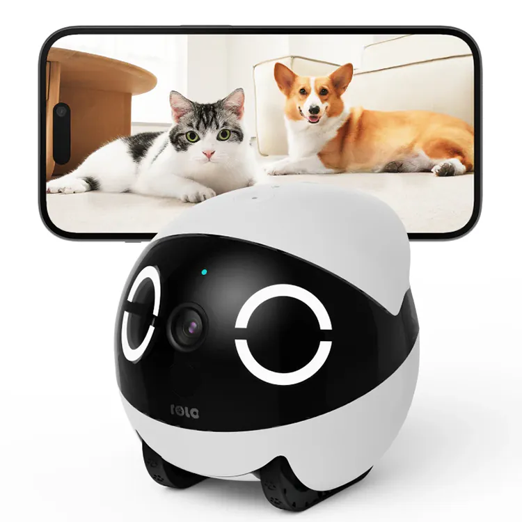 Enabot ROLA Mini 智慧移動寵物攝影機 | 2K 畫質 & 25天續航 (2K Smart Movable Pet Camera) Enabot