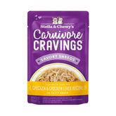 Stella & Chewy's Carnivore Cravings Cat Pouches - Chicken & Chicken Liver Recipe 放養雞+雞肝 肉絲配方 Stella & Chewy's
