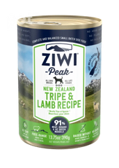 Grain free tripe & lamb wet dog food無穀物羊胃和羊肉狗罐頭 (6罐) Ziwi