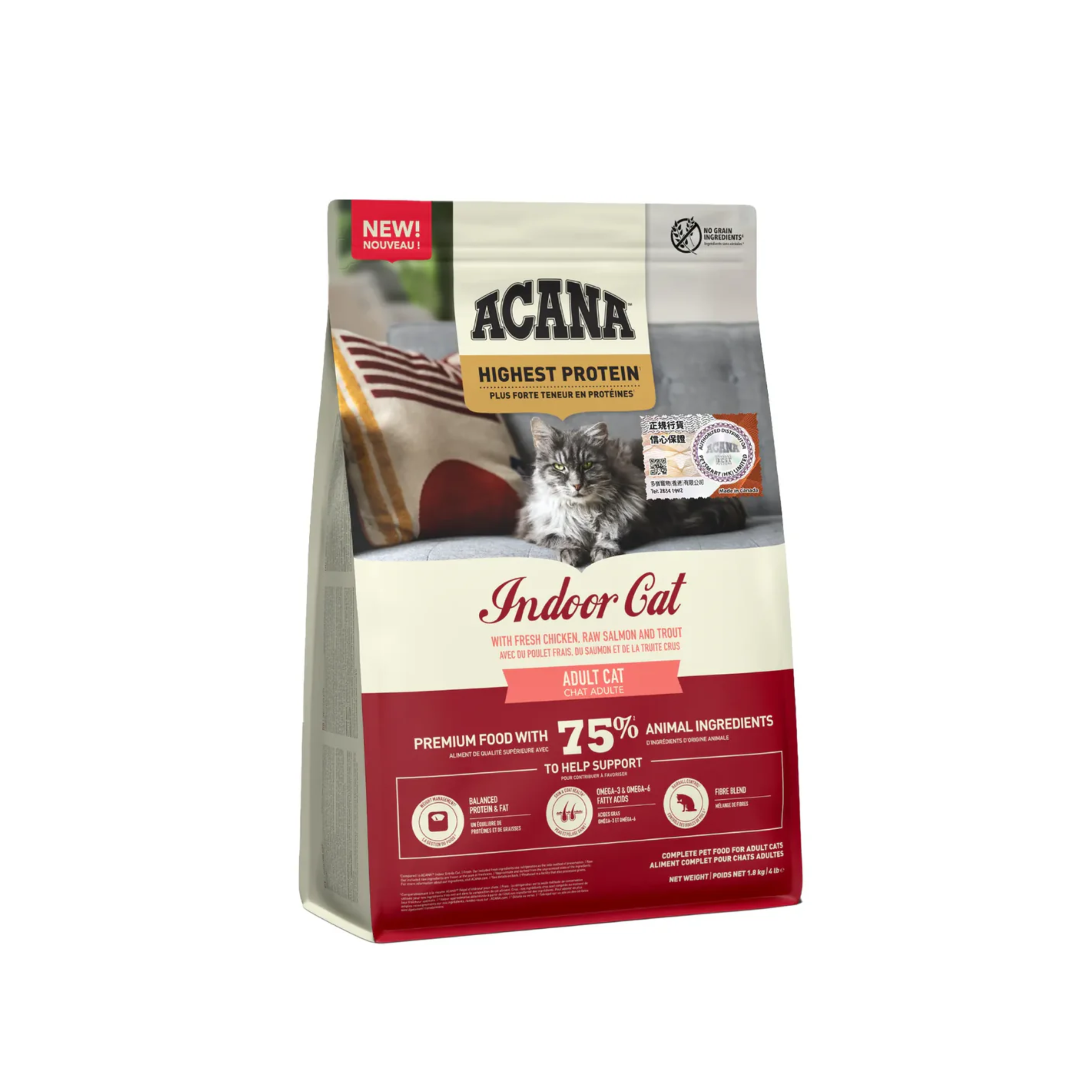 Acana High Protein Indoor Cat Food