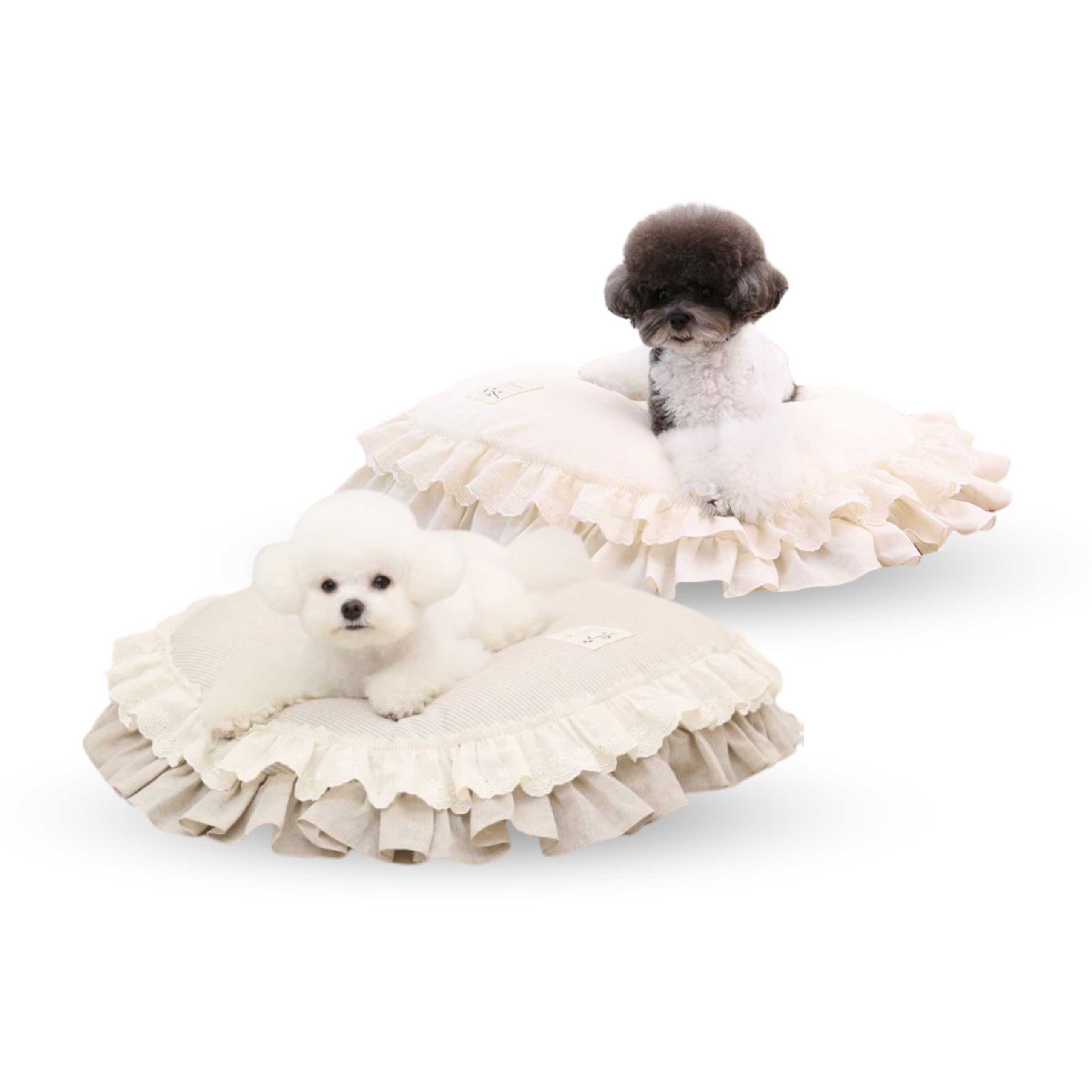 RITOGATO Hani Frill Rug | 寵物褶邊墊子