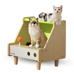 MEWOOFUN喵乎汪也 貓貓遊戲彈珠台 | Game Machine Style Cat House