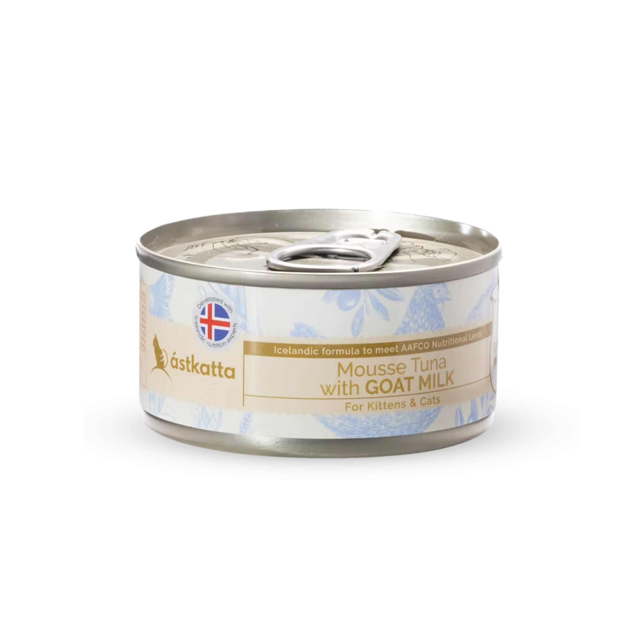 astkatta Cat & Kitten Goat Milk Tuna Mousse 80g