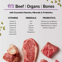Stella & Chewy's Freeze-Dried Raw Cat Food - Bountiful Beef 寬牛大量 (牛肉配方) Stella & Chewy's