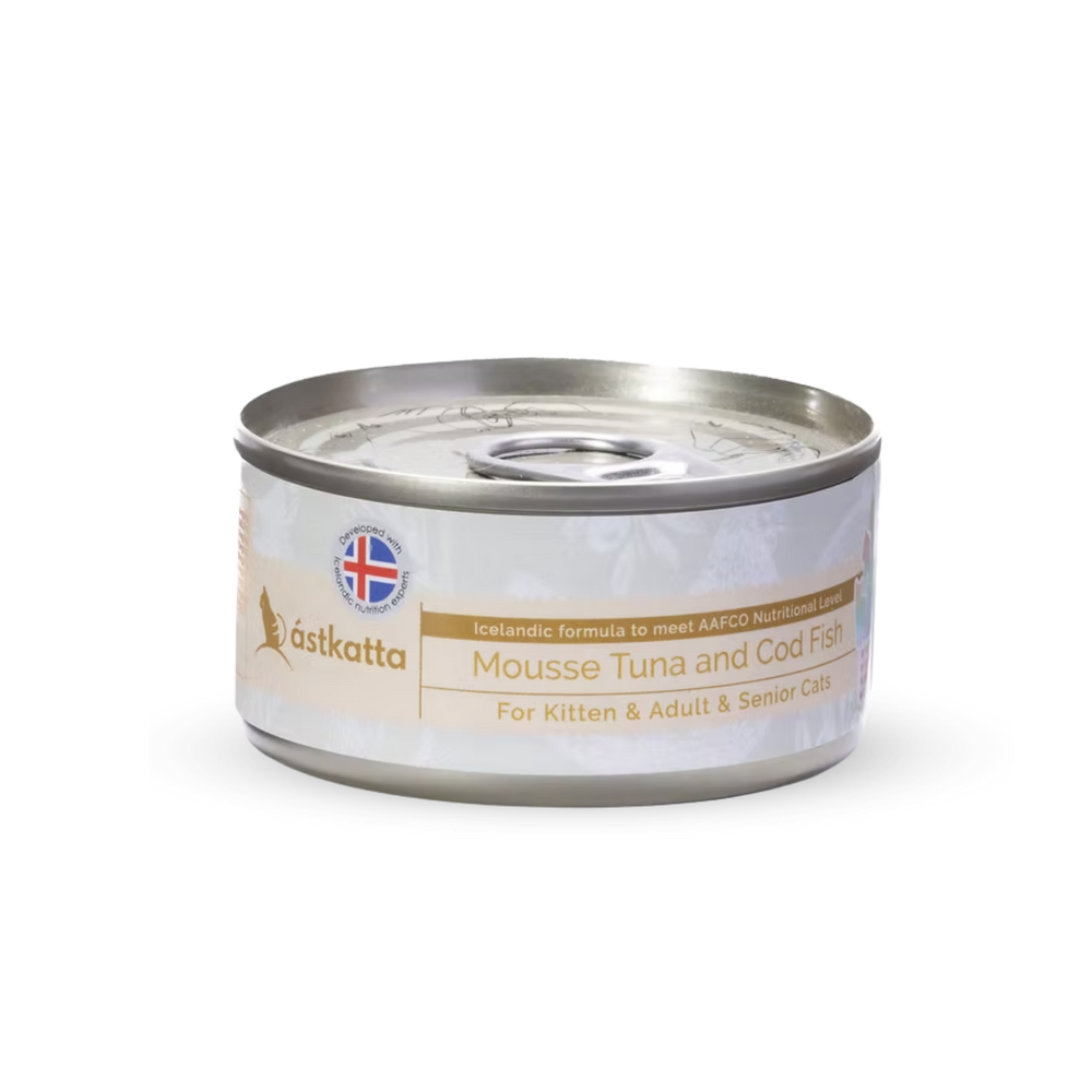 astkatta Tuna & Cod Fish Mousse 80g | 吞拿魚鱈魚慕絲 ástkatta