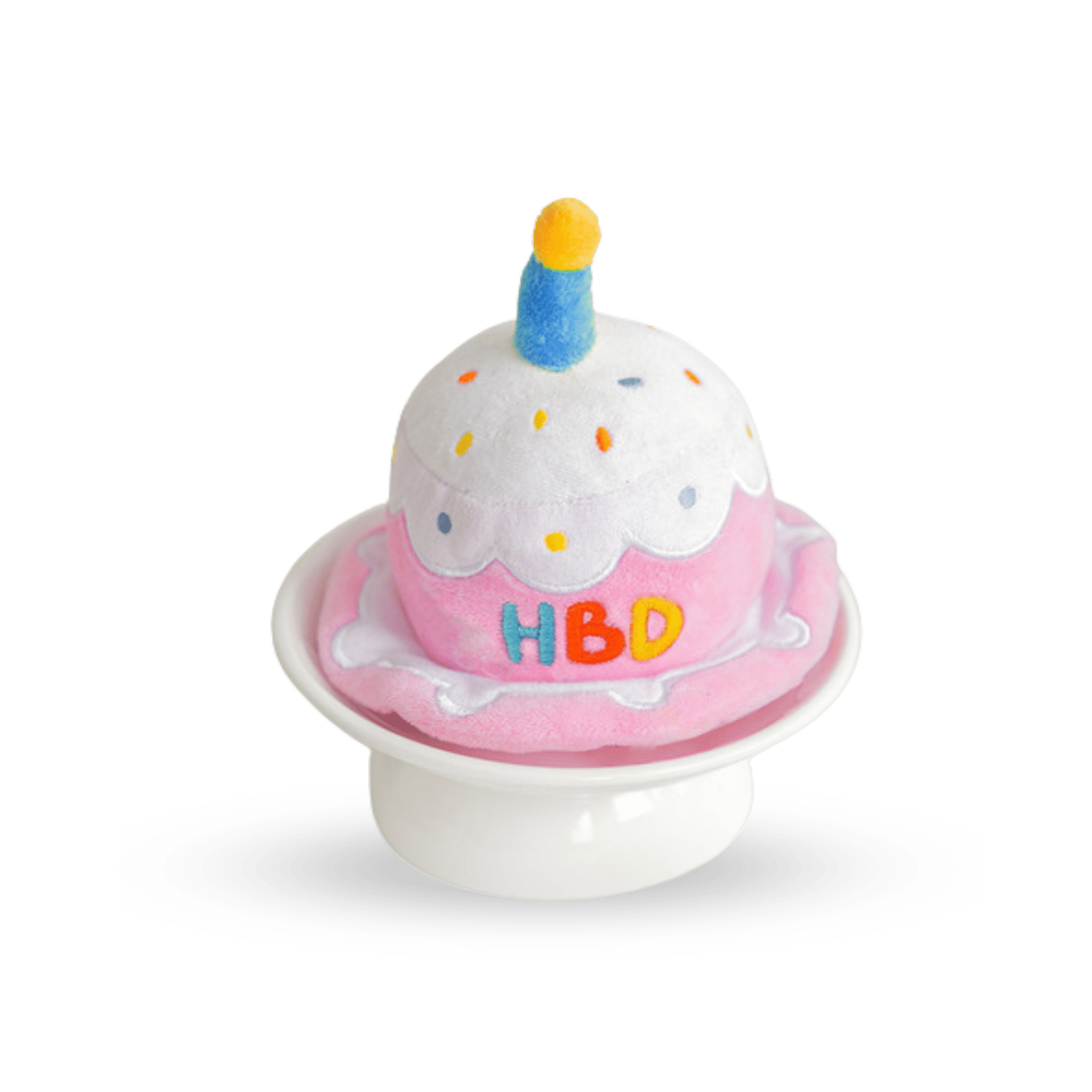 BITE ME HBD Party Cake Hat Toy - PET
