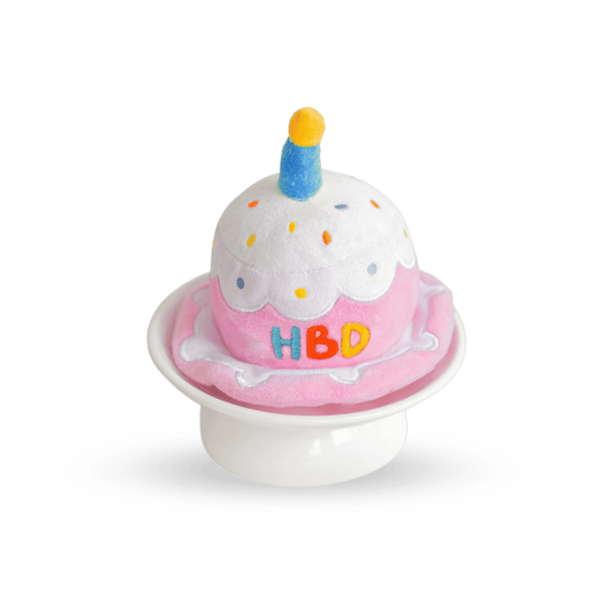 BITE ME HBD Party Cake Hat Toy - PET