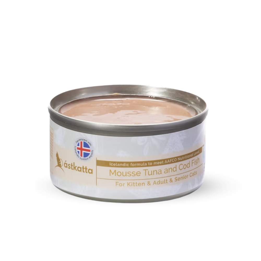 astkatta Tuna & Cod Fish Mousse 80g | 吞拿魚鱈魚慕絲 ástkatta