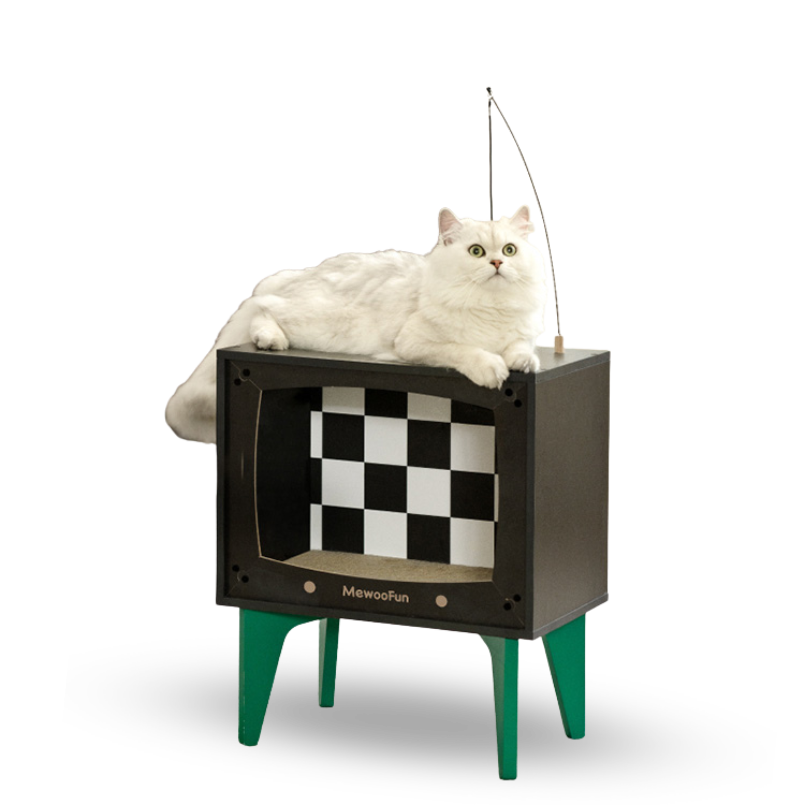 MEWOOFUN喵乎汪也 電視機貓窩 | Cat TV House