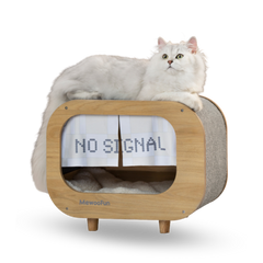 MEWOOFUN喵乎汪也 木質貓窩 | Wooden Cat Condo