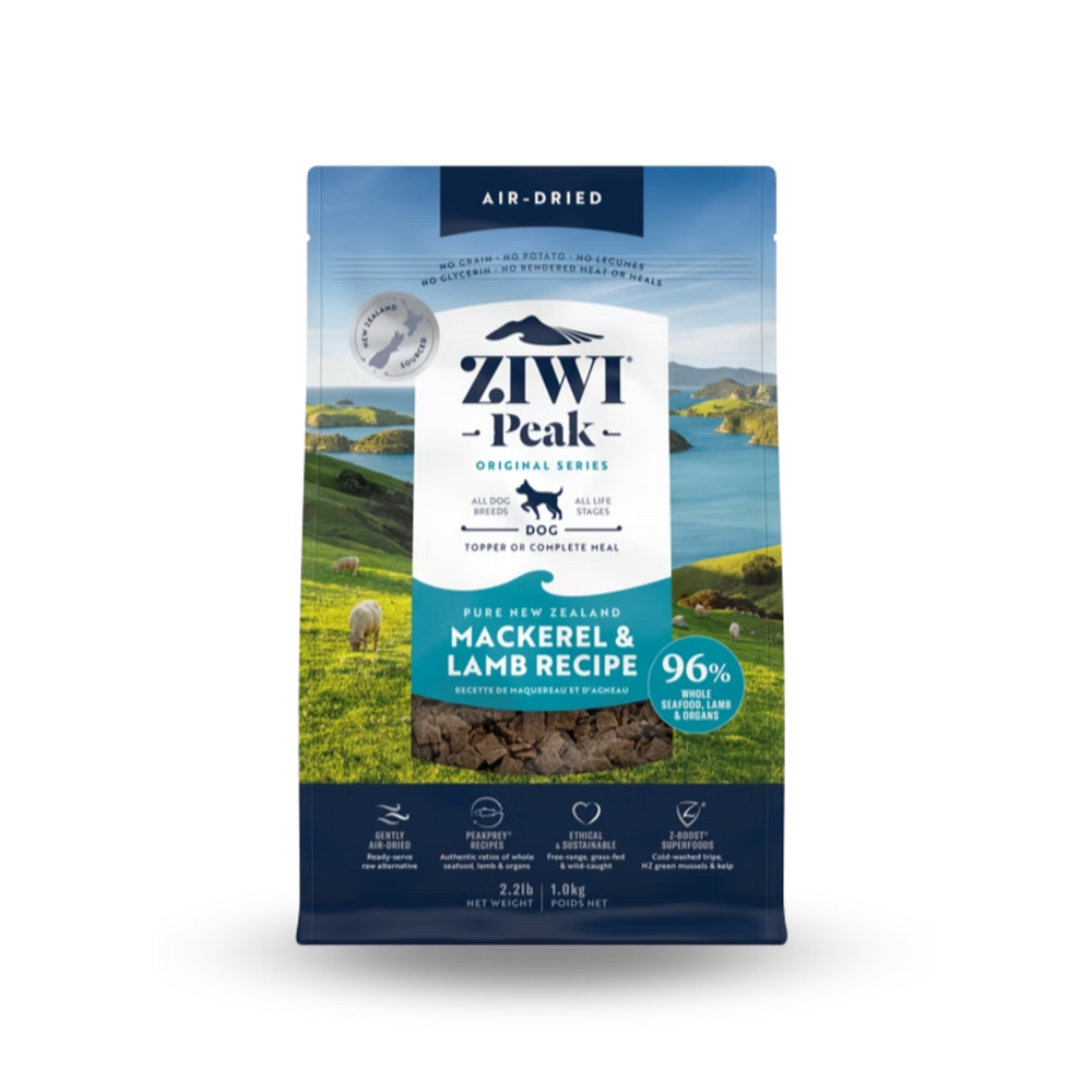 ZIWI Air-Dried Mackerel &amp; Lamb For Dogs | 風乾狗糧-鯖魚及羊肉配方 Ziwi