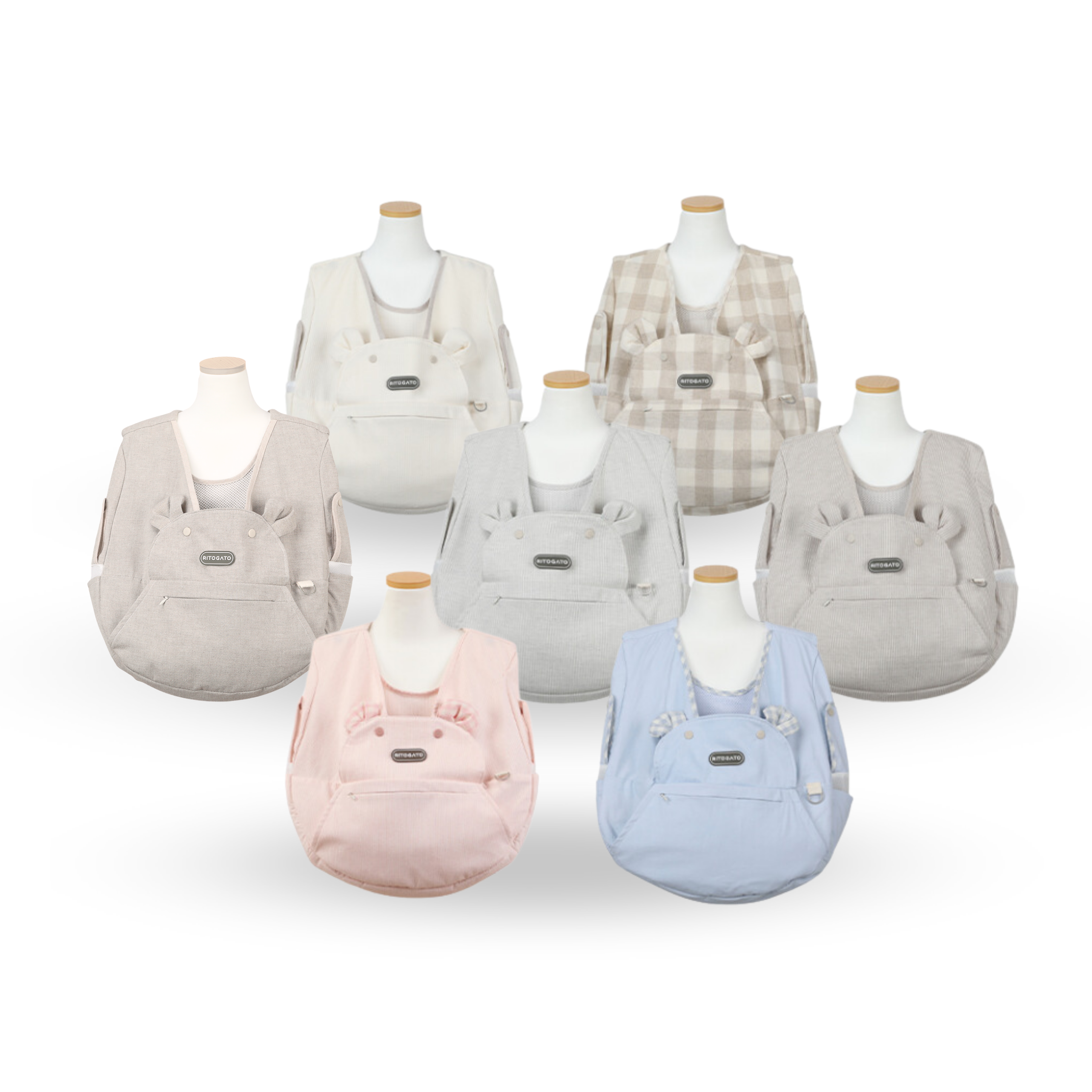 RITOGATO Voddly Cooloud Frontbag Ver.4 | Pet Front Chest Bag (7 Colors)