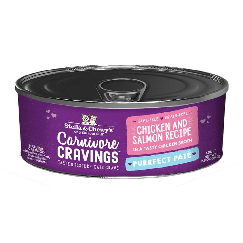Stella & Chewy's Carnivore Cravings Cat Cans - Adult Chicken & Salmon Recipe 成貓 雞+三文魚 Stella & Chewy's