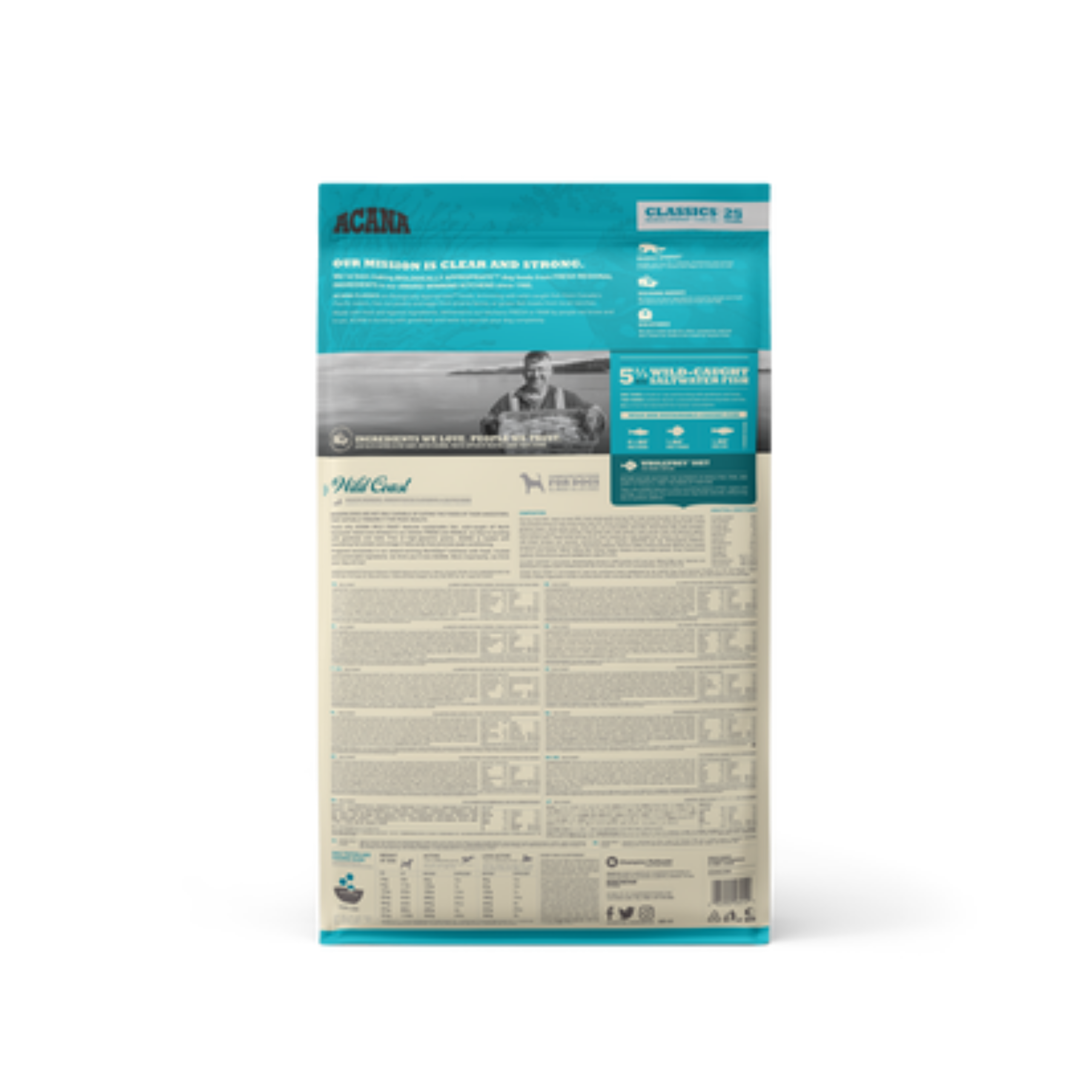 Acana Classics Wild Coast Recipe Dry Dog Food