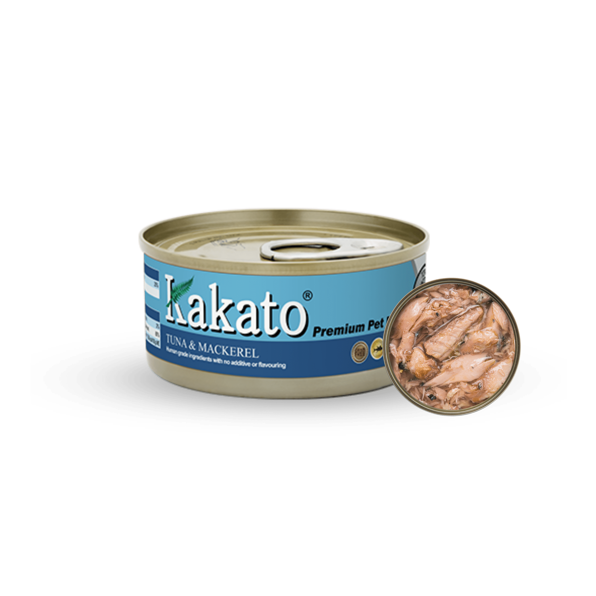 Kakato Tuna & Mackerel | 70g / 170g x 48tins - PET