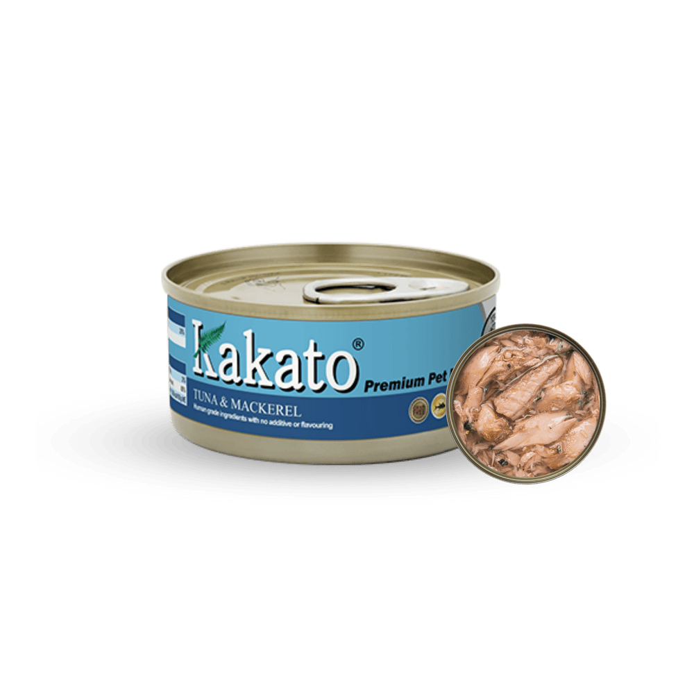 Kakato Tuna & Mackerel | 70g / 170g x 48tins - PET