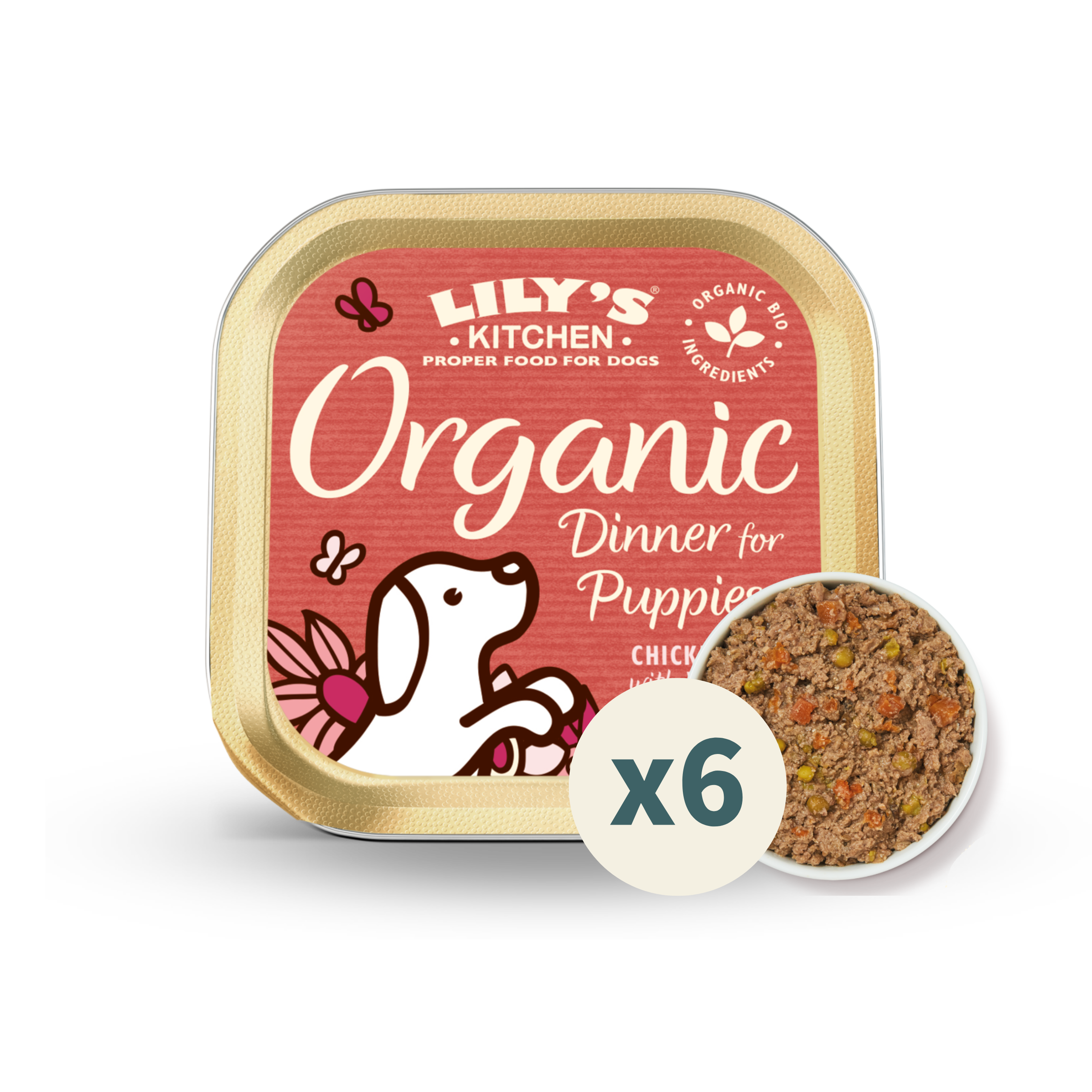 LILY’S KITCHEN Organic Wet Food for Dogs (Mixed Flavours) | 有機犬用主食罐 (混合口味)