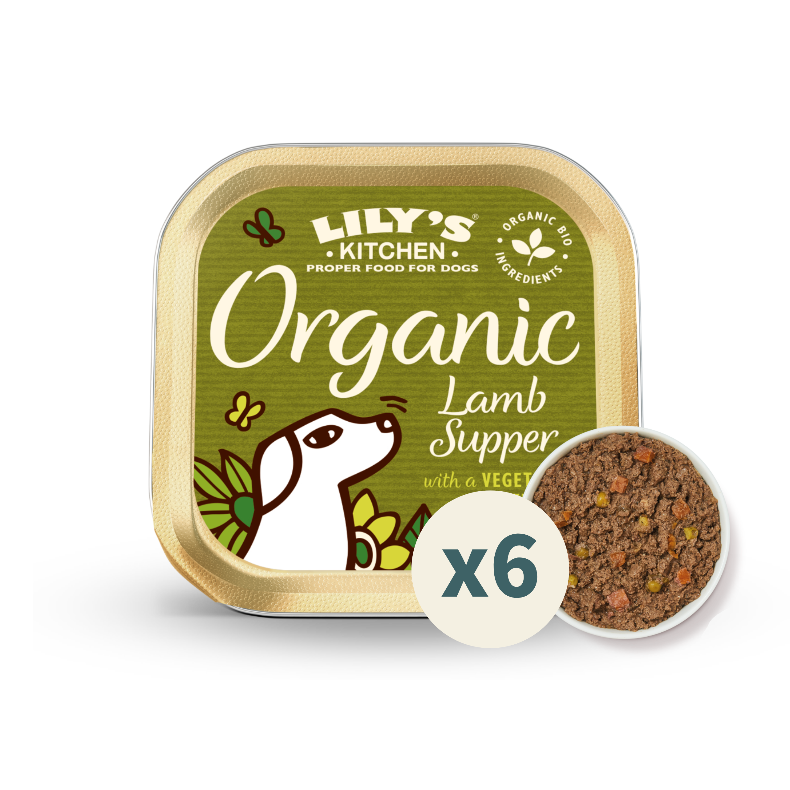 LILY’S KITCHEN Organic Wet Food for Dogs (Mixed Flavours) | 有機犬用主食罐 (混合口味)