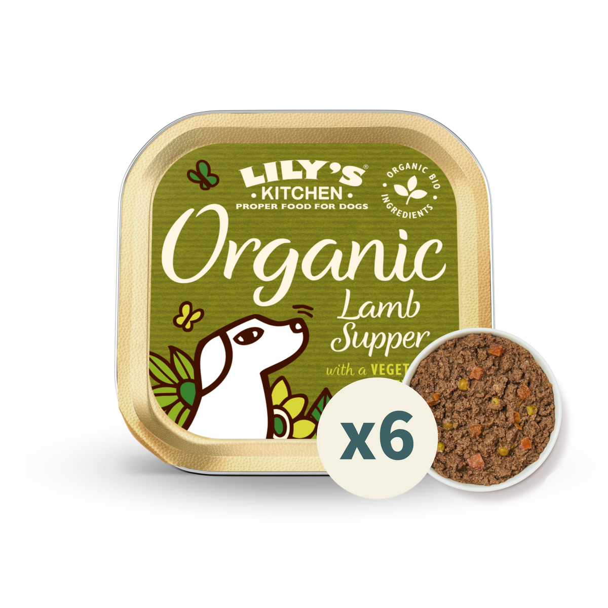 LILY’S KITCHEN Organic Wet Food for Dogs (Mixed Flavours) | 有機犬用主食罐 (混合口味)